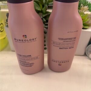 Pureology Pure Volume Shampoo - Pink with Purple Cap
